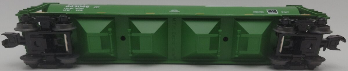 MTH 30-75448 O BNSF 4-Bay Cylindrical Hopper #443046 EX/Box