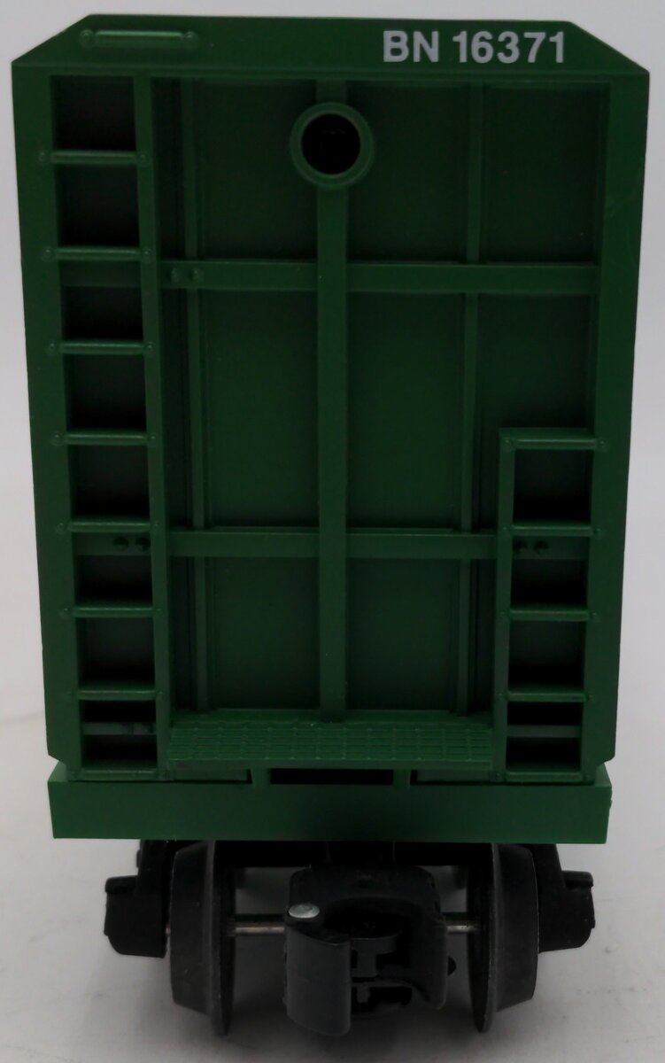 Lionel 6-16371 O Gauge Burlington Northern I-Beam Flat Car #16371 w/Wood Load EX/Box