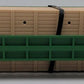 Lionel 6-16371 O Gauge Burlington Northern I-Beam Flat Car #16371 w/Wood Load EX/Box