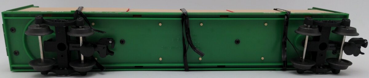Lionel 6-16371 O Gauge Burlington Northern I-Beam Flat Car #16371 w/Wood Load EX/Box