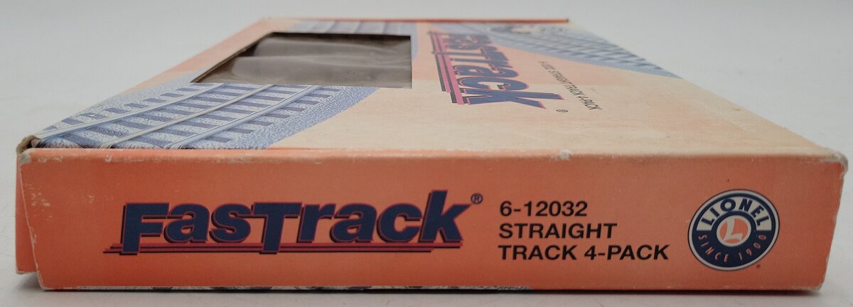 Lionel 6-12032 O Scale Straight FasTrack (Pack of 4) LN/Box