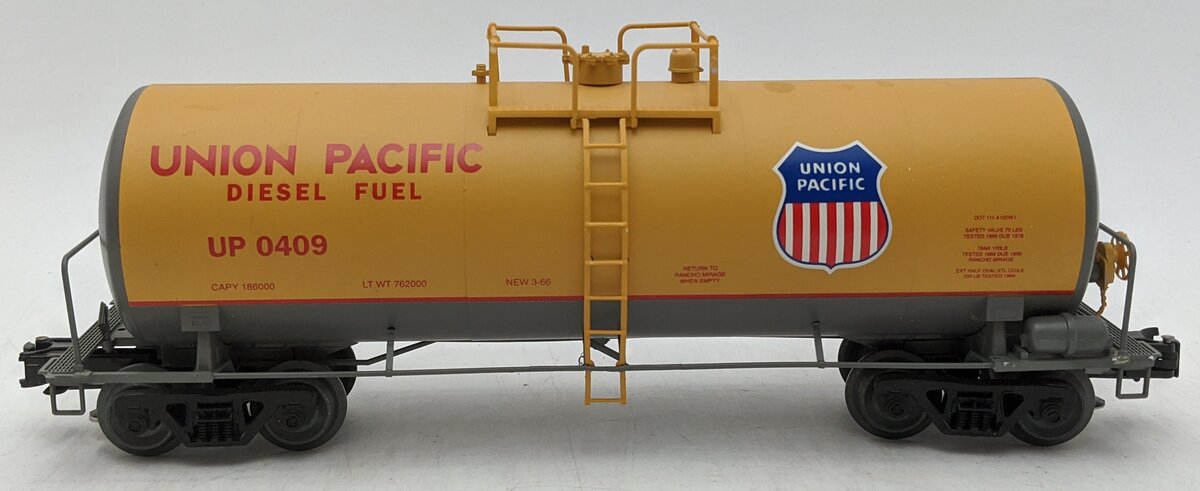 Weaver 0409 O Union Pacific Tank Car LN/Box