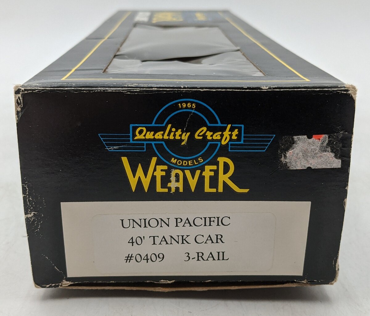 Weaver 0409 O Union Pacific Tank Car LN/Box