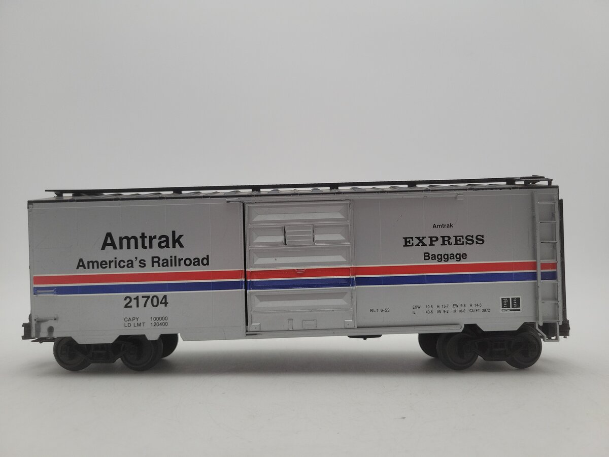 Weaver 21704 Weaver 27101 Amtrak Express Baggage EX/Box