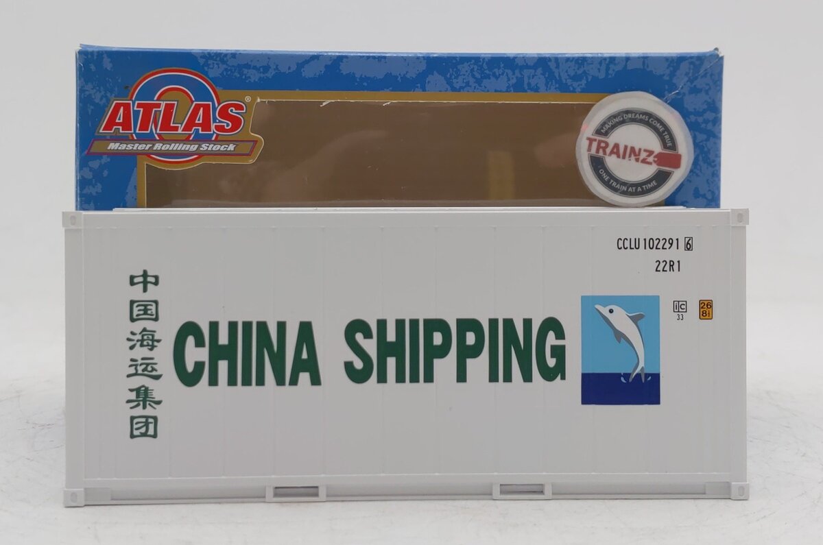 Atlas 3002231-4 O Gauge CCLU China Shipping  20' Refrigerated Container #1022916 EX/Box