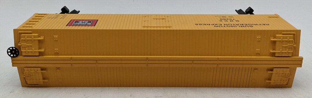 MTH 30-7806 O Gauge Burlington Semi-Scale Refrigerator Car #75285 NIB