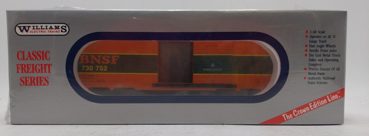 Williams WAL97 O Gauge BNSF Classic Boxcar #730752 MT/Box