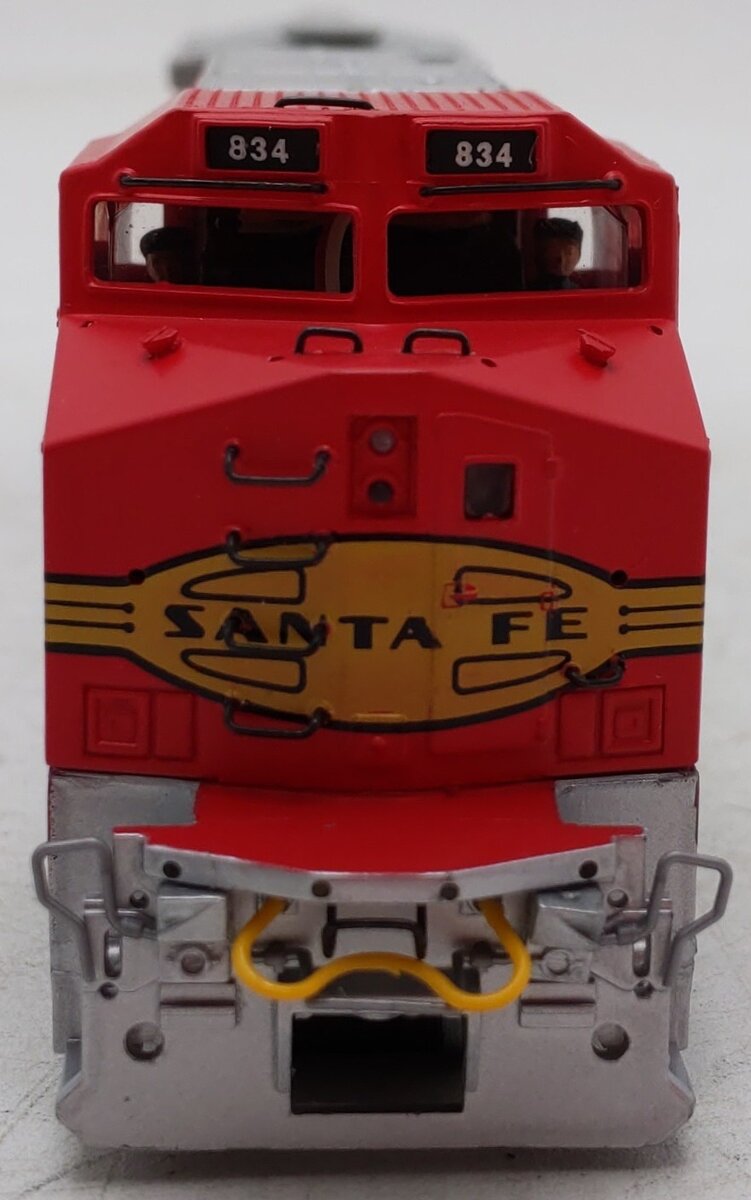 Spectrum 86006 HO Scale Santa Fe GE Dash 8-40CW Diesel Locomotive #834 EX/Box