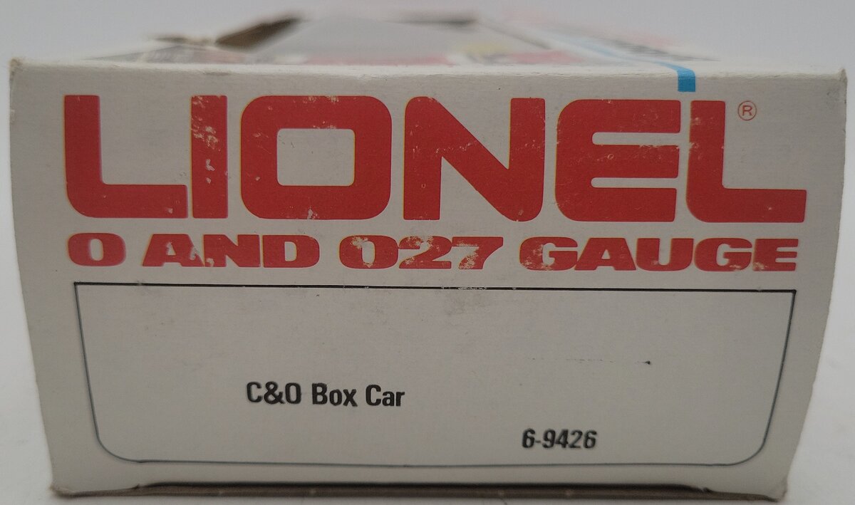 Lionel 6-9426 O Gauge Chesapeake & Ohio Boxcar #9426 EX/Box