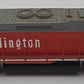 Athearn 4184 HO CB&Q SD-45 Dummy Diesel Locomotive #549 VG/Box