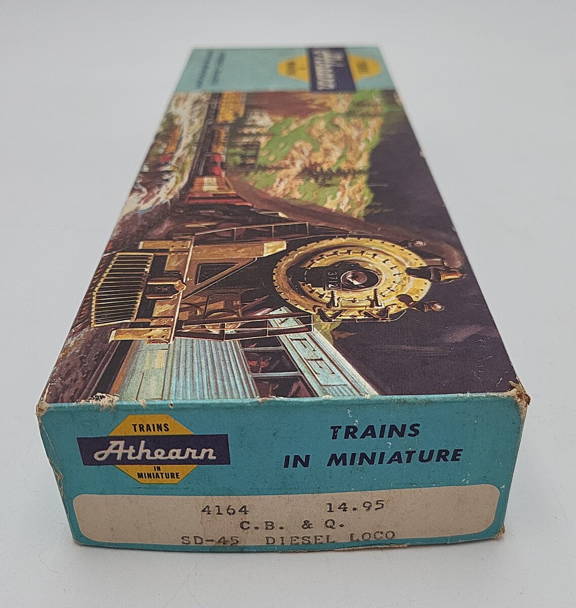 Athearn 4184 HO CB&Q SD-45 Dummy Diesel Locomotive #549 VG/Box