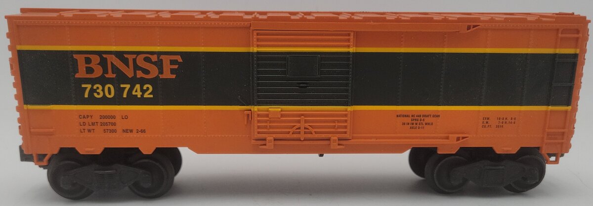 Industrial Rail IDM1007 O Burlington Northern Santa Fe Box Car #730742 VG