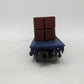 Menards 279-0840 O Gauge Alaska Flatcar W/ Lumber Load #10688 EX/Box