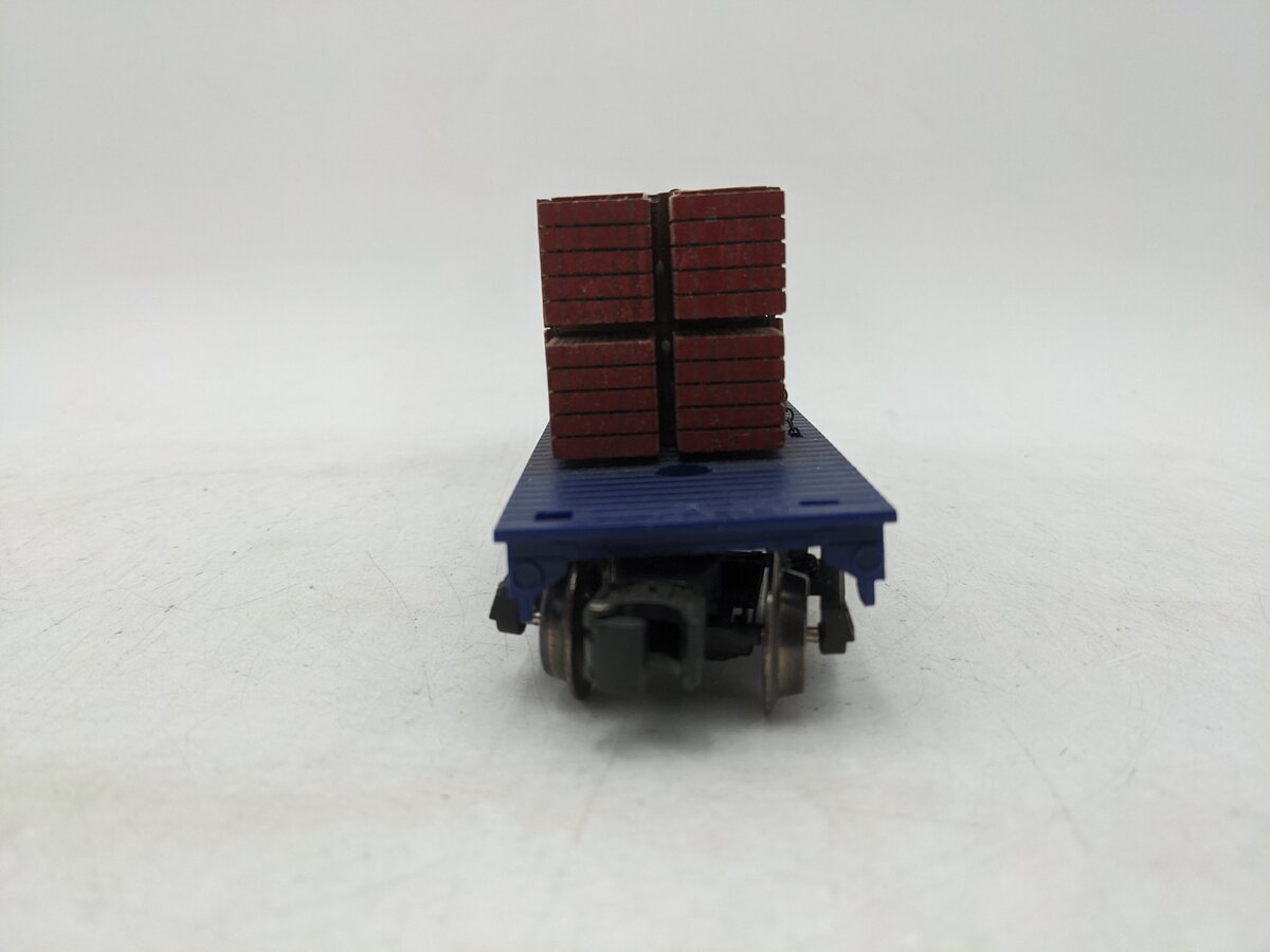 Menards 279-0840 O Gauge Alaska Flatcar W/ Lumber Load #10688 EX/Box