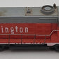 Tyco 228A HO Burlington GP-20 Diesel Locomotive #5628 VG