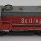 Tyco 228A HO Burlington GP-20 Diesel Locomotive #5628 VG
