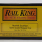 MTH 30-7510 O Gauge Norfolk Southern 4-Bay Hopper #10003 EX/Box