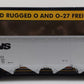 MTH 30-7510 O Gauge Norfolk Southern 4-Bay Hopper #10003 EX/Box