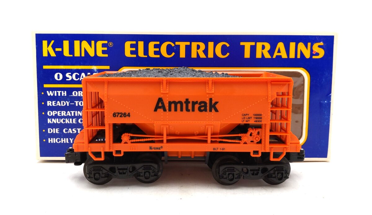 K-Line K-67264 O Amtrak Ore Car LN/Box