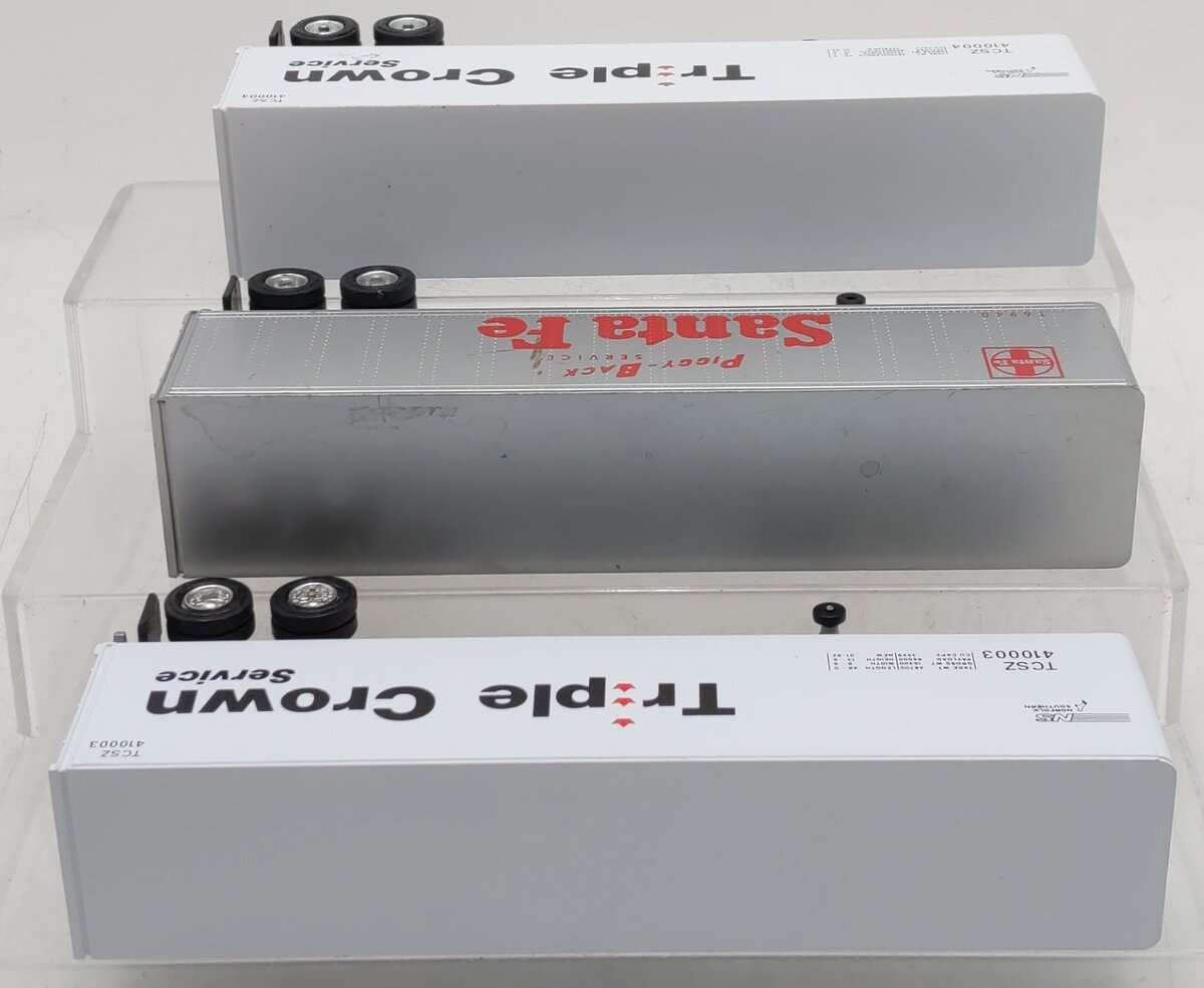 Lionel O Gauge Piggy-Back Semi Trailers #16940,410003,410004 [3] EX