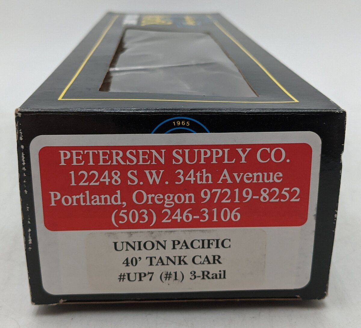 Weaver O Gauge Union Pacific 40' Tank Car #UP7 - 3-Rail LN/Box