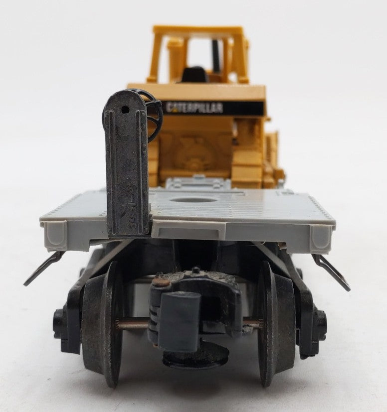 Lionel 6-16935 O Gauge Union Pacific Flatcar with Ertl Bulldozer VG/Box