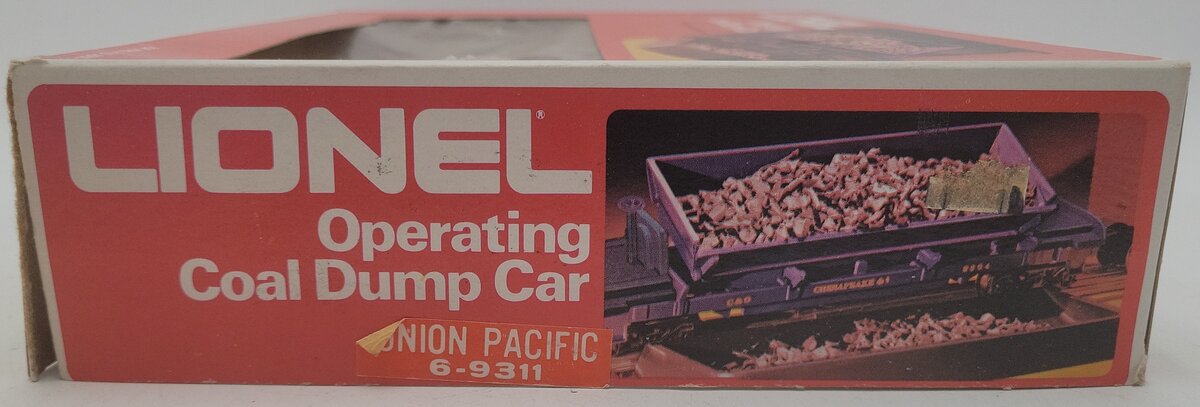 Lionel 6-9311 O Gauge Union Pacific Operating Coal Dump EX/Box