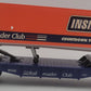 Lionel 6-19437 O Gauge Lionel Rail Roader Club Flatcar w/Inside Track Trailer EX/Box