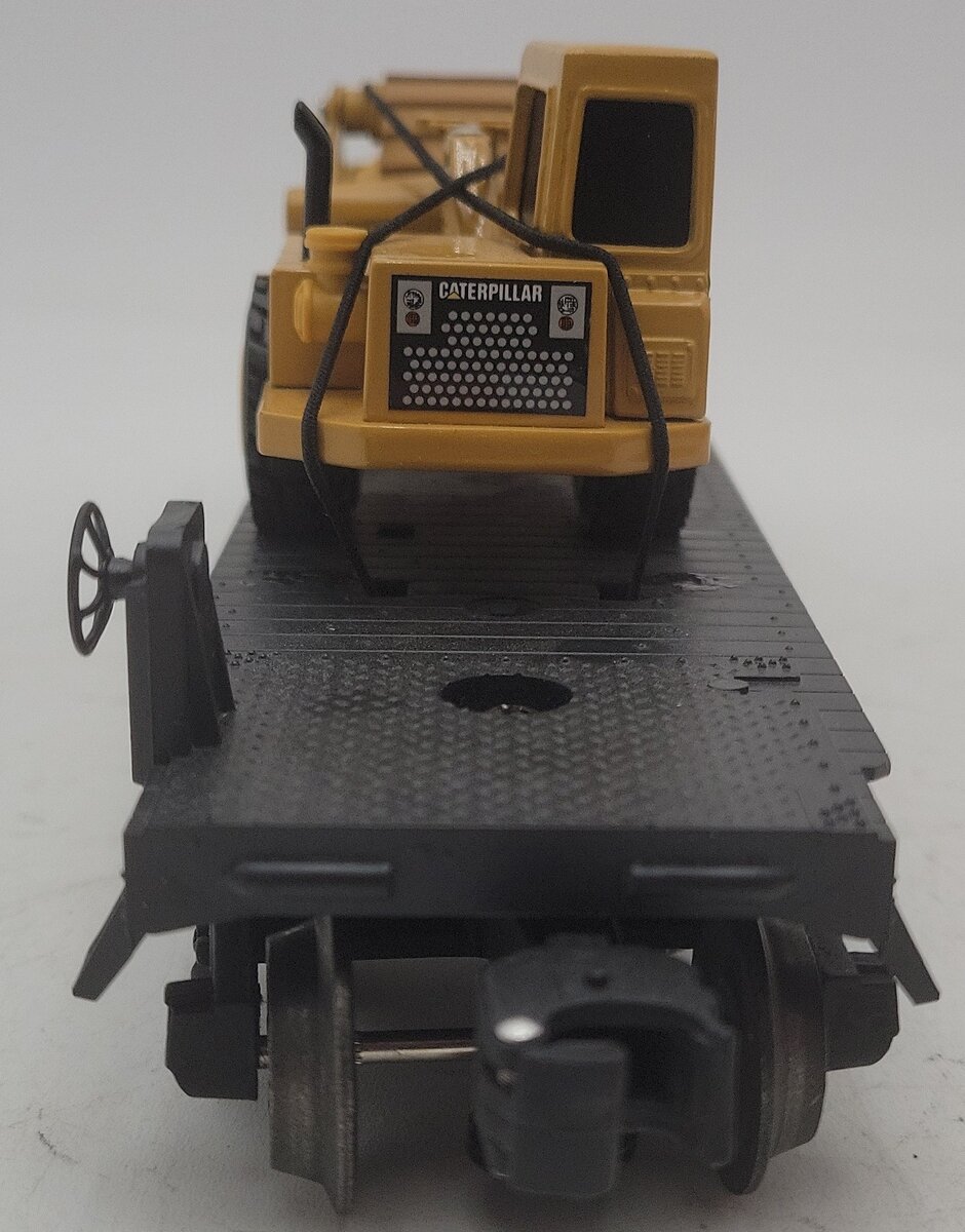 Lionel 6-16954 O Gauge New York Central Flatcar with ERTL Scraper #6424 EX/Box