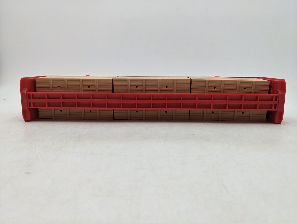 Lionel 6-16381 O Gauge CSXT Center I-Beam Flatcar w/ Wood Load EX/Box