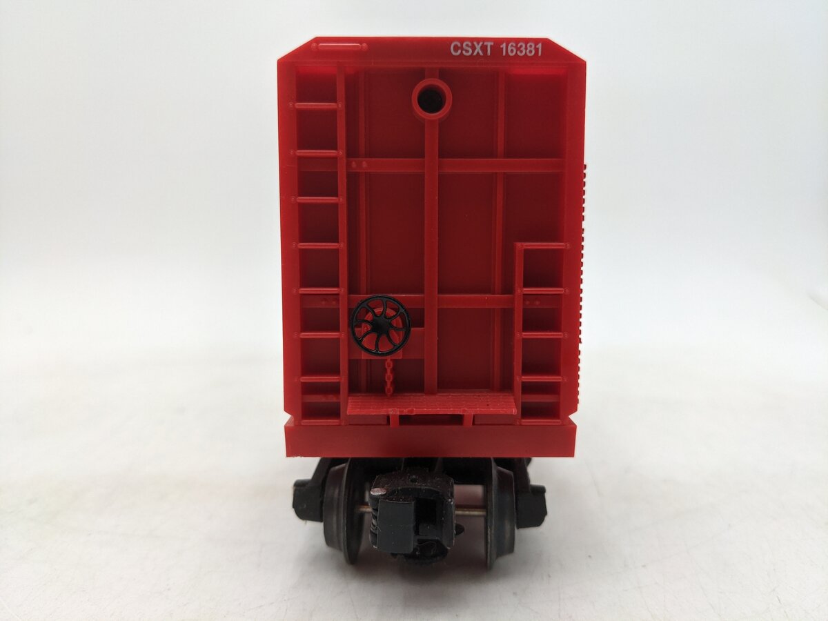 Lionel 6-16381 O Gauge CSXT Center I-Beam Flatcar w/ Wood Load EX/Box