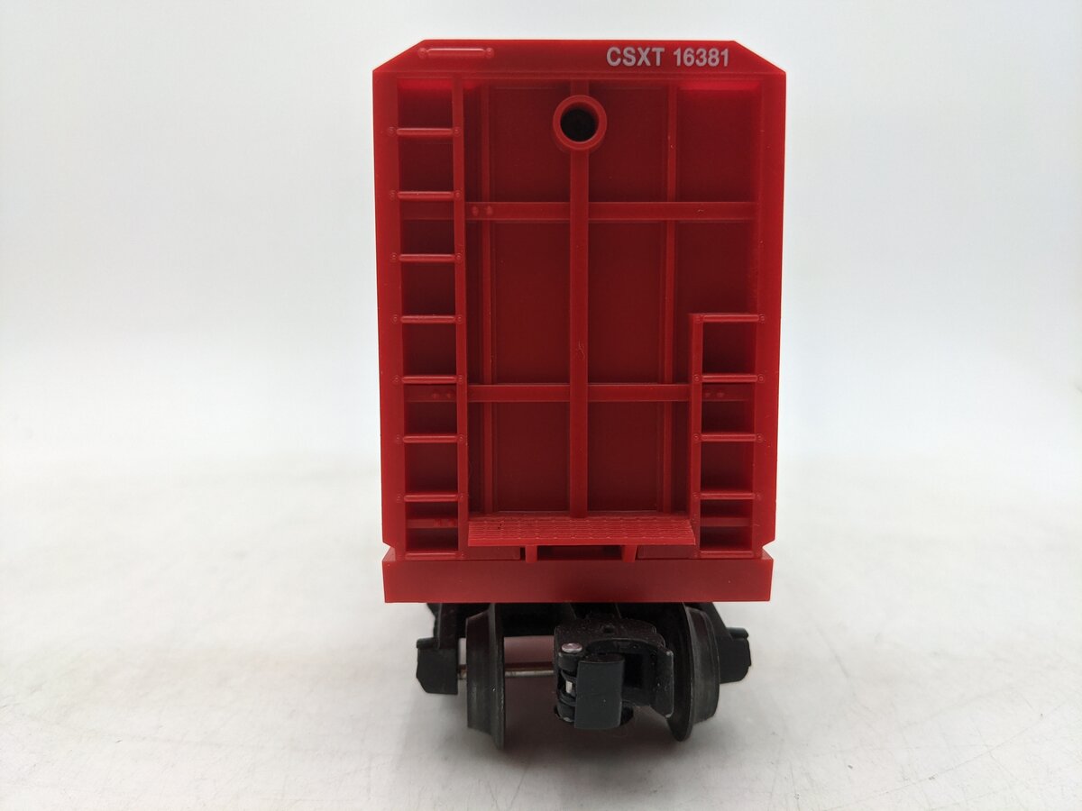 Lionel 6-16381 O Gauge CSXT Center I-Beam Flatcar w/ Wood Load EX/Box