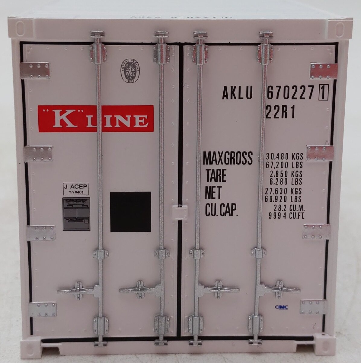 Atlas 3002233-3 O K-Line 20' Refrigerated Container LN/Box