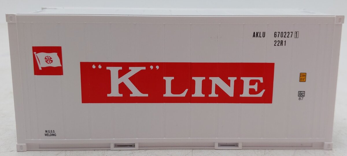 Atlas 3002233-3 O K-Line 20' Refrigerated Container LN/Box