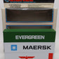 Lionel 6-12805 O and 027 Evergreen/Maersk/APL Intermodal Containers (Set of 3) EX/Box