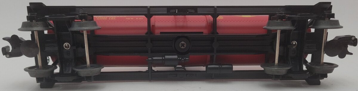 Lionel 6-26131 O Santa Fe Red Single Dome Tank Car #335268 EX/Box