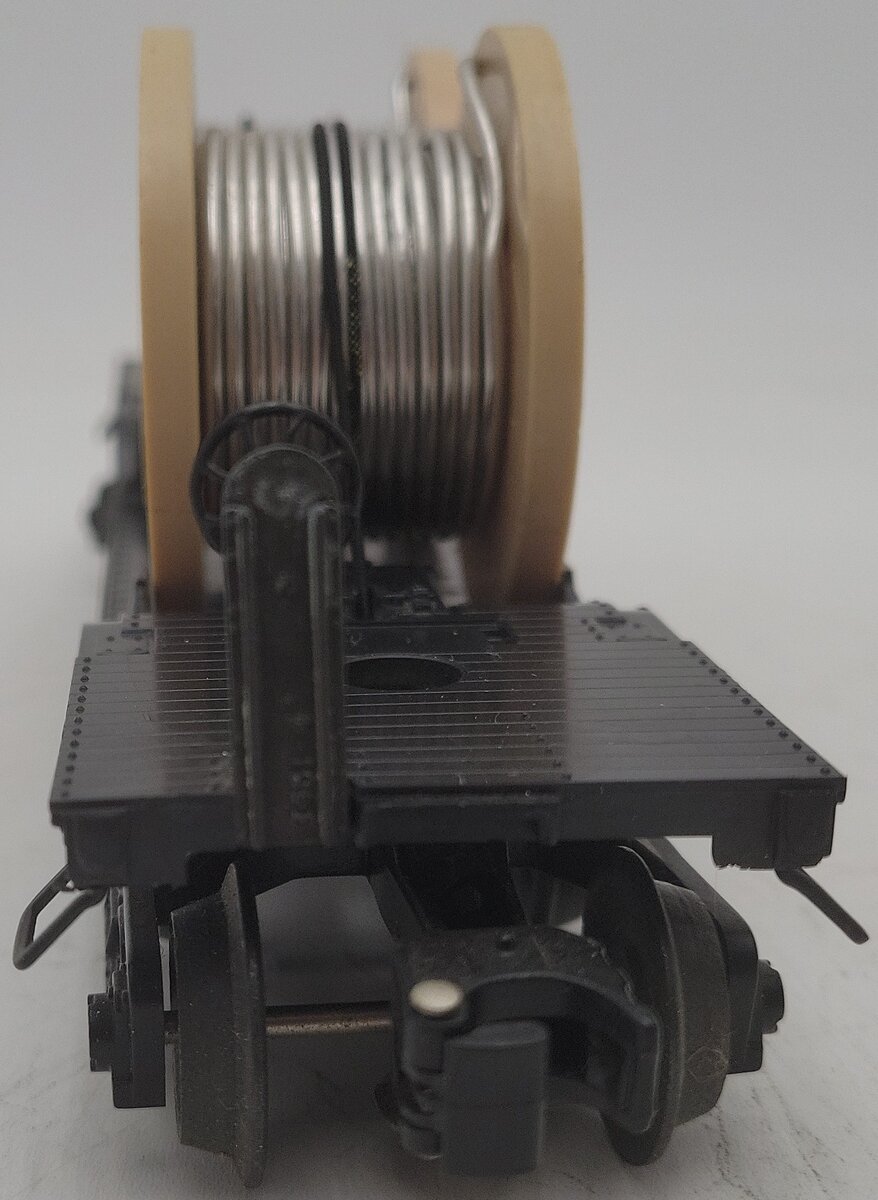Lionel 6-16324 O Gauge Pennsylvania Depressed Center Flatcar with Cable Reels EX/Box