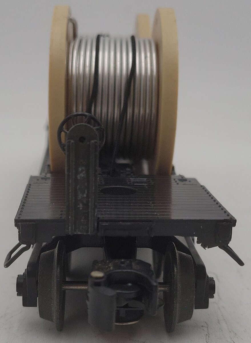 Lionel 6-16324 O Gauge Pennsylvania Depressed Center Flatcar with Cable Reels EX/Box