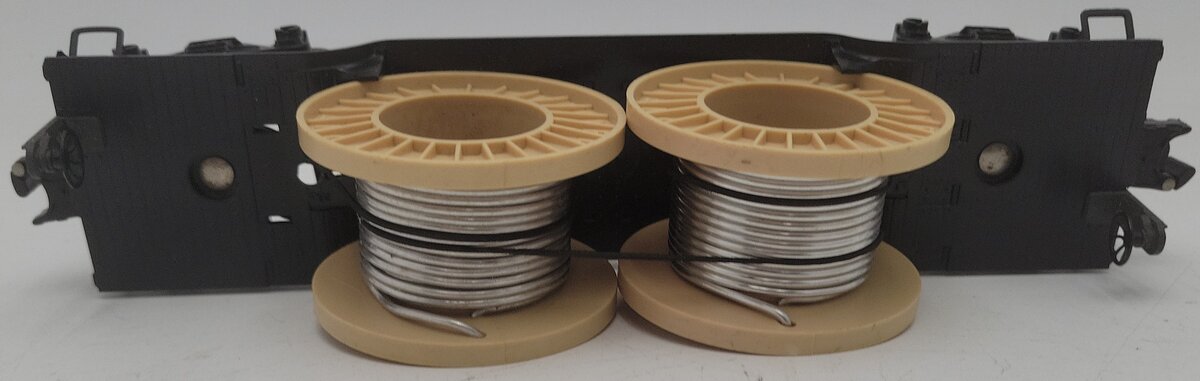 Lionel 6-16324 O Gauge Pennsylvania Depressed Center Flatcar with Cable Reels EX/Box