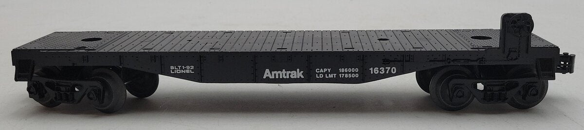 Lionel 6-16370 O Gauge Amtrak Flatcar with Rail Load #16370 LN/Box