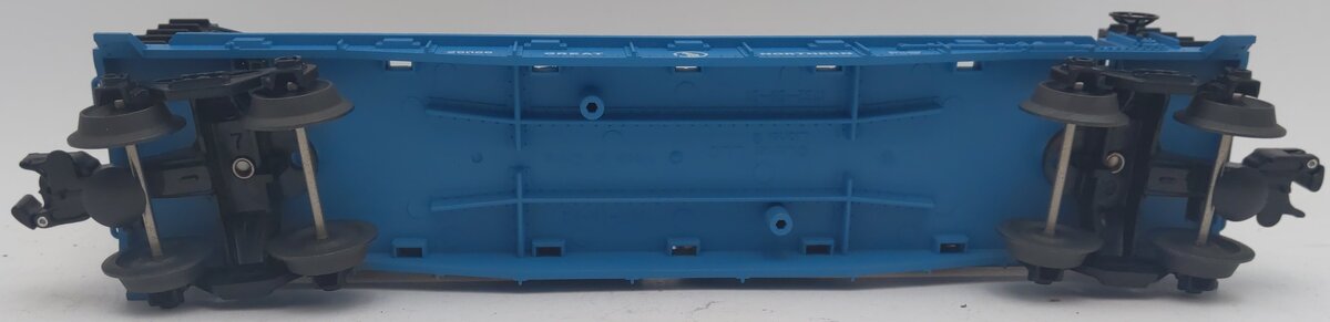 Lionel 6-26066 O Gauge Great Northern Flatcar w/ Bulkheads EX