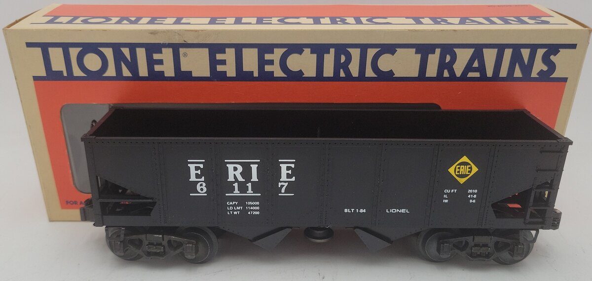 Lionel 6-6117 O Gauge Erie Operating Hopper #6117 EX/Box