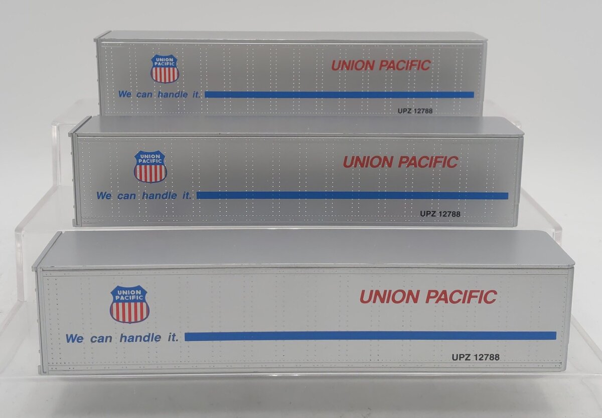 Lionel 6-12784 O Gauge Intermodal Union Pacific Containers 3-Pack LN/Box