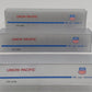 Lionel 6-12784 O Gauge Intermodal Union Pacific Containers 3-Pack LN/Box