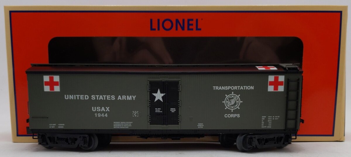 Lionel 2101440 O Gauge TCA 2021 U.S. Army Transport Milk Car #1944 EX/Box