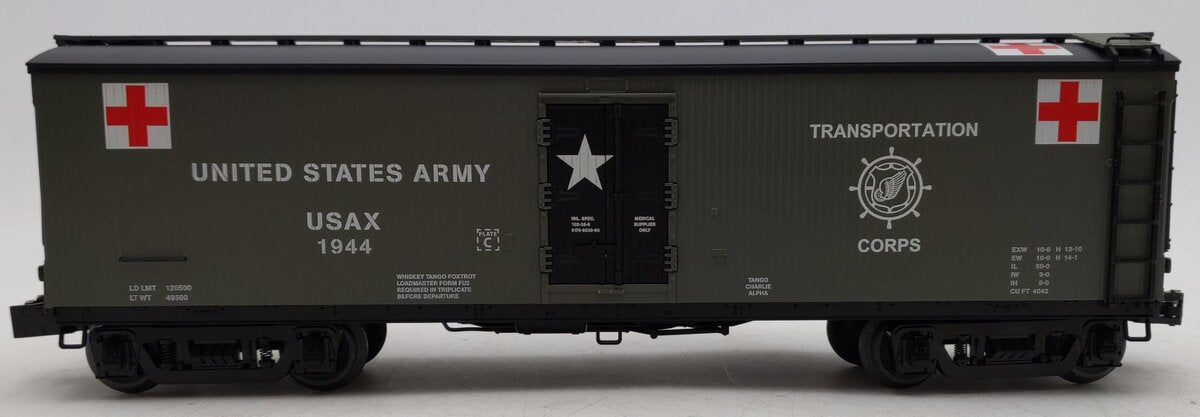 Lionel 2101440 O Gauge TCA 2021 U.S. Army Transport Milk Car #1944 EX/Box