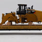MTH 20-92140G O Gauge TTX 60' Flat Car w/ Chained Caterpillar 980K Wheel Loader LN/Box