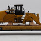 MTH 20-92140G O Gauge TTX 60' Flat Car w/ Chained Caterpillar 980K Wheel Loader LN/Box