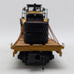 MTH 20-92140G O Gauge TTX 60' Flat Car w/ Chained Caterpillar 980K Wheel Loader LN/Box
