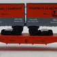 Lionel 6-52187 O Gauge Madison Hardware Flatcar w/ Piggyback Vans EX/Box